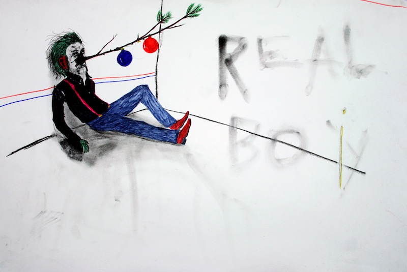 5 SEAN real boYI (Ink, charcoal, marker on paper) 1