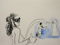 14 witte van h. tekening