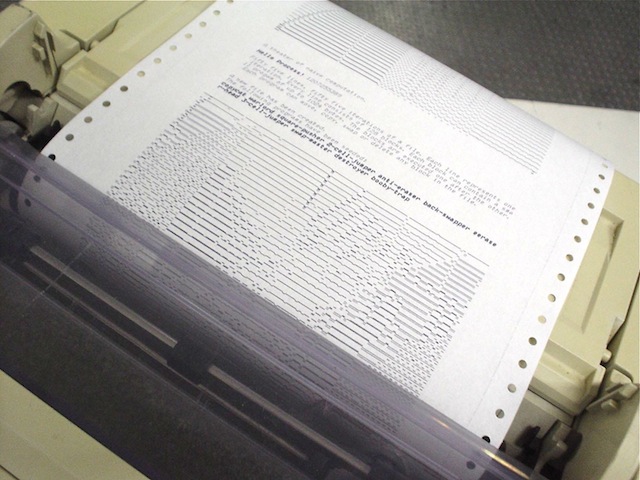 18. Dot matrix pattern 7
