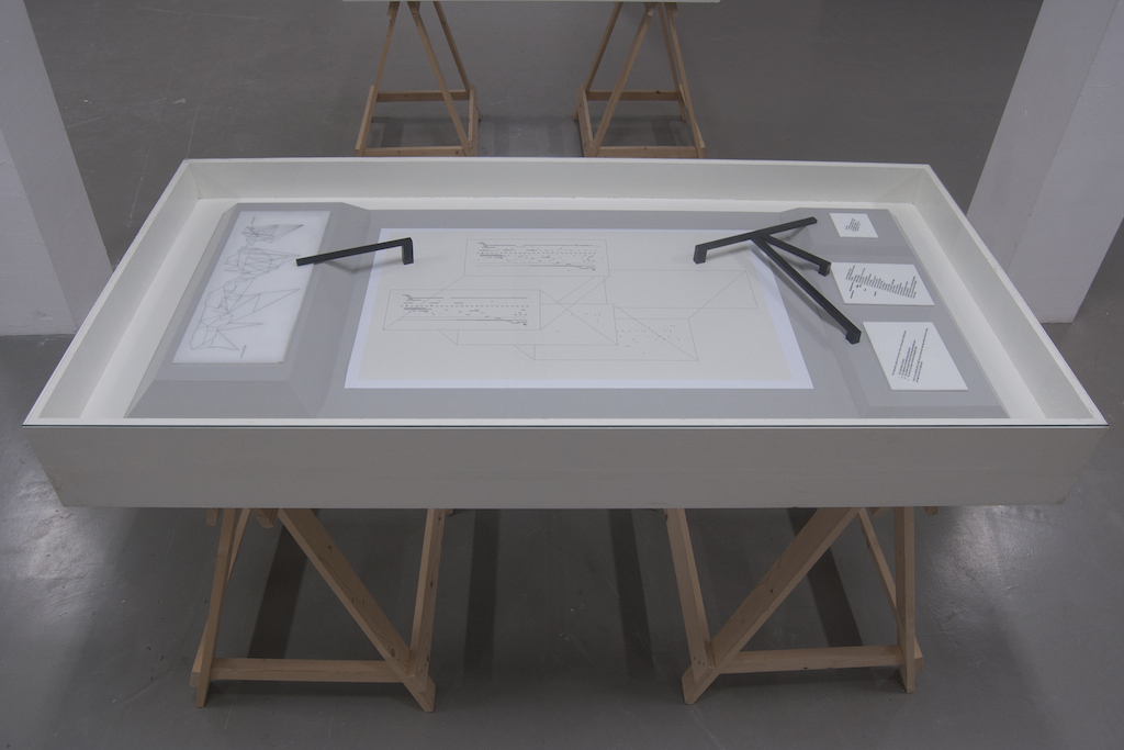 3 Cartographic Structure 1 (70 x 140 x 20 cm) © Tim Hollander, 2013 (detail)