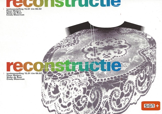1 reconstructie flyer voor