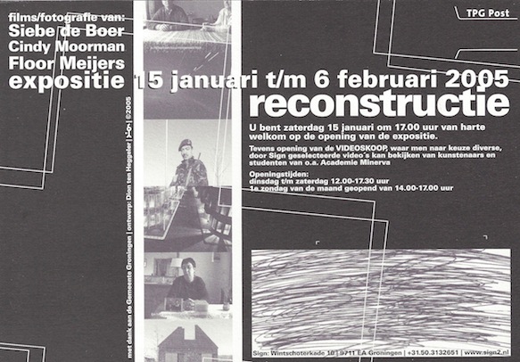 2 reconstructie 2005 flyer achter