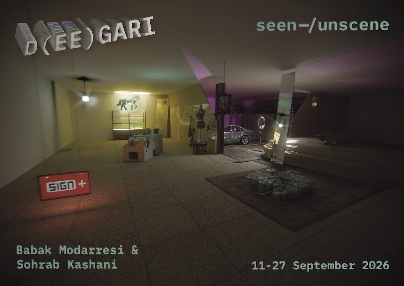 SEEN-/UNSCENE , Babak Modarresi & Sohrab Kashani